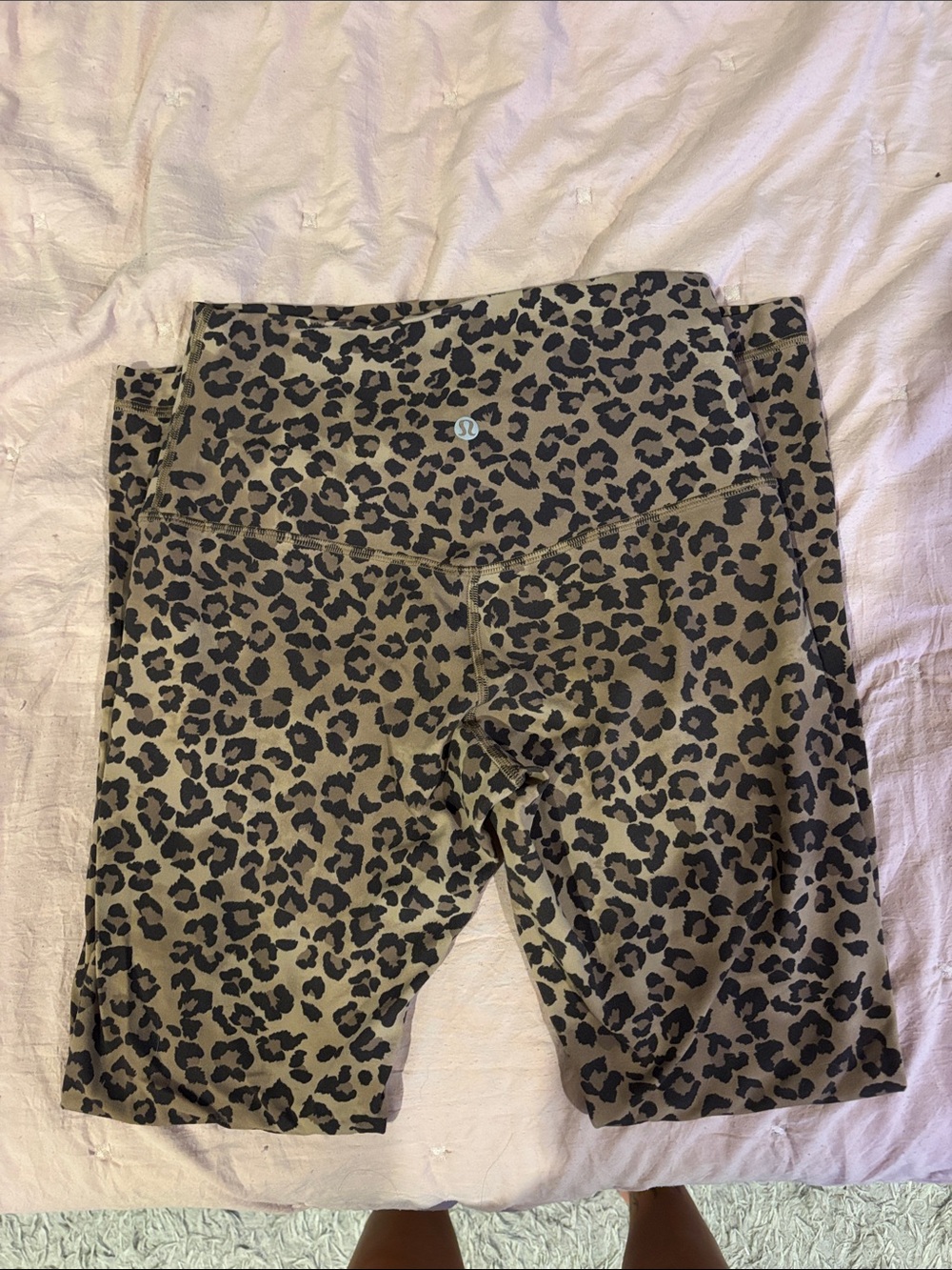 RARE!! Lululemon High-Rise Leopard Print Align  leggings  - Brown/Black